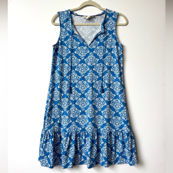 Boden Arabella jersey flounce dress - Picture 2 of 10